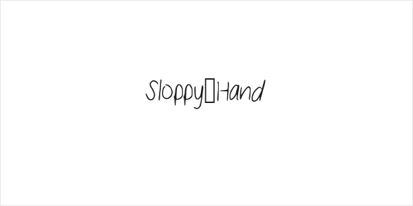 Sloppy_Hand Logo
