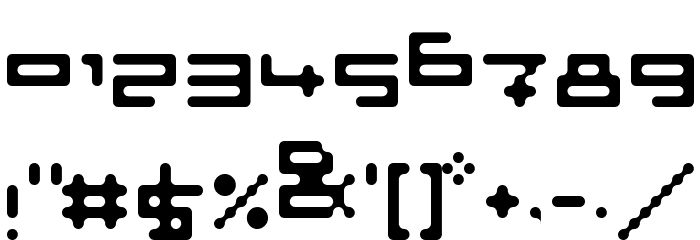 Sloth Rounded Regular Font OTHER CHARS