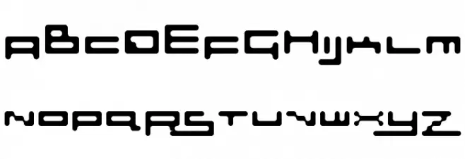 Sloth Rounded Regular 字体 大写