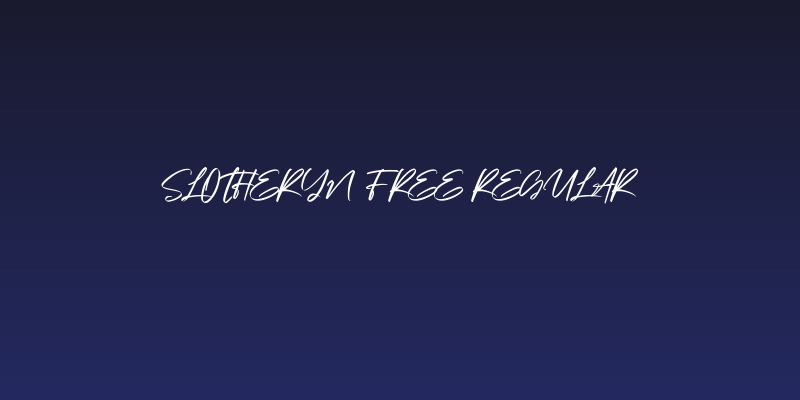 Slotheryn Free Regular Social Header