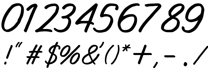 Sloutthy Font OTHER CHARS