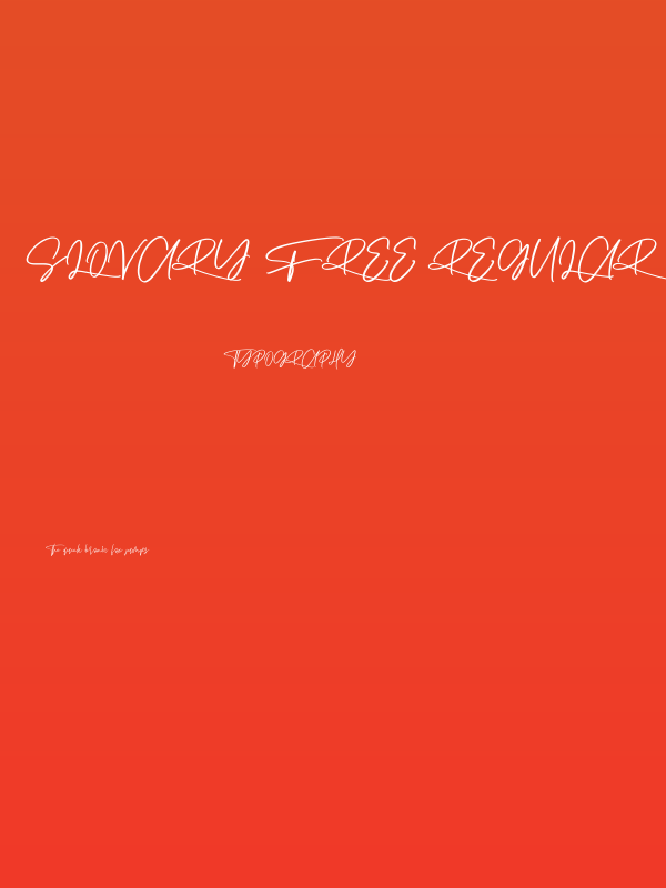 Slovary Free Regular Poster