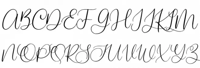 Slovenia Font UPPERCASE