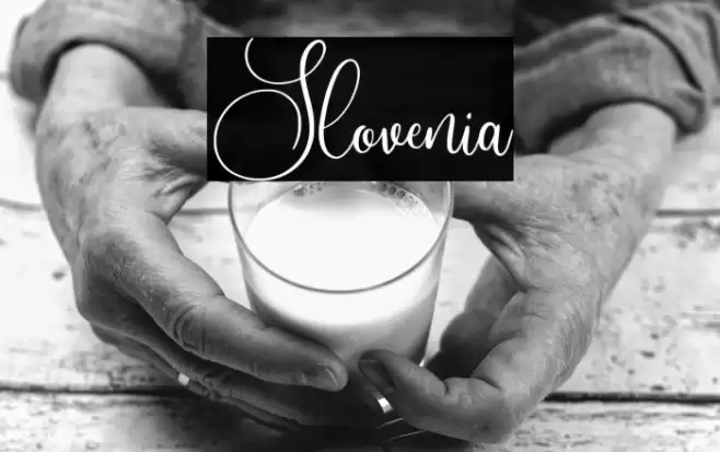 Slovenia Font examples