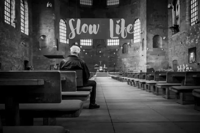 Slow Life Font examples