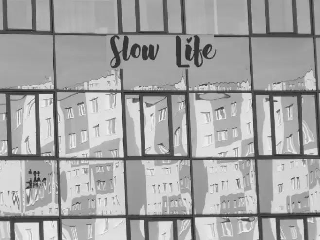 Slow Life Font examples