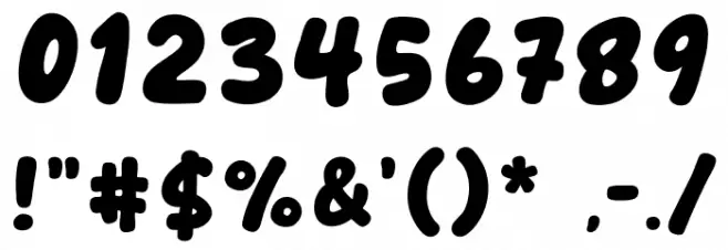 Slow Play Шрифта ДРУГИЕ символов