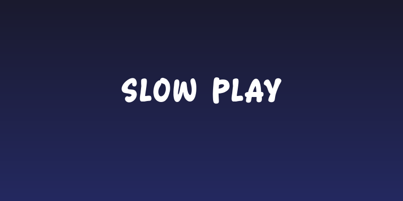 Slow Play Social Header
