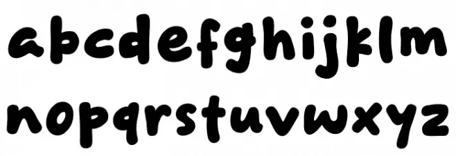 Slow Play Font LOWERCASE