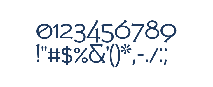 Slowglass Bold Other Characters