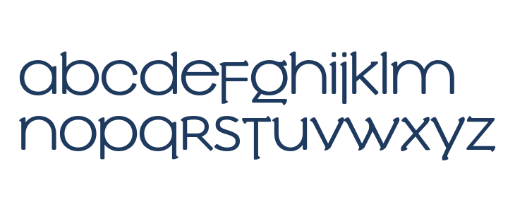 Slowglass Bold Lowercase