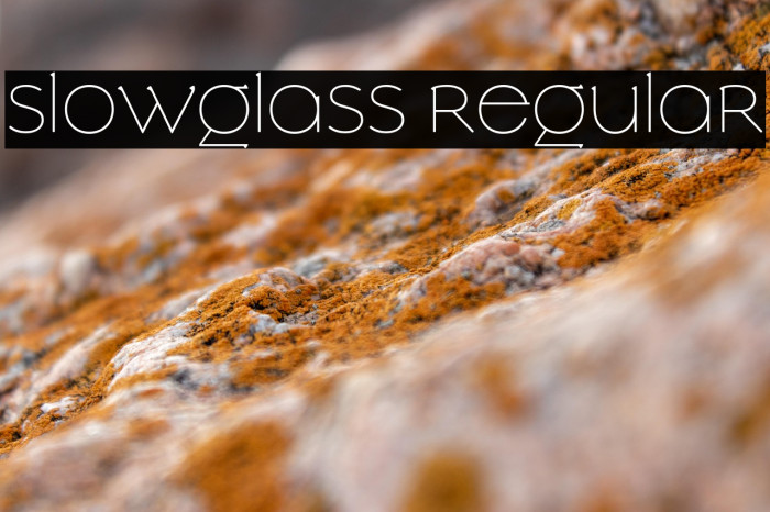 Slowglass Regular Example 2