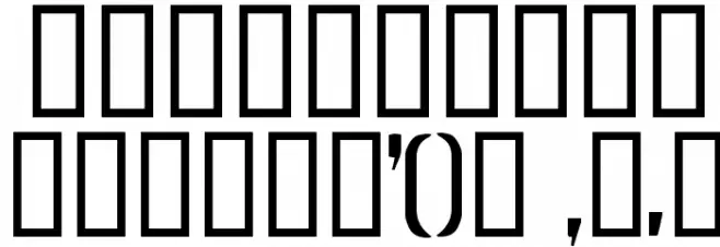 Sluagh  Creepy Font OTHER CHARS