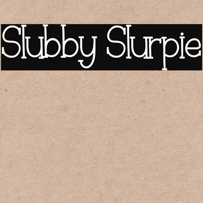 Slubby Slurpie Example 3