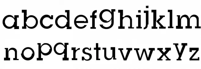 Slug Bug Open Regular Font Litere mici