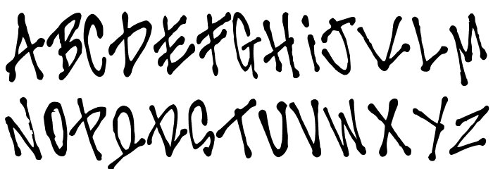 Slug Regular Font LOWERCASE