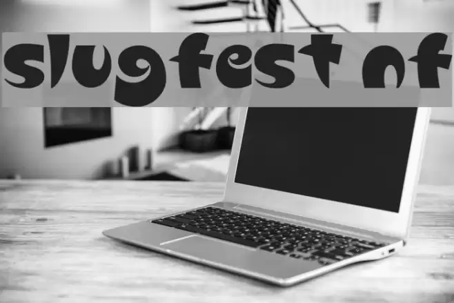 Slugfest NF Caratteri examples