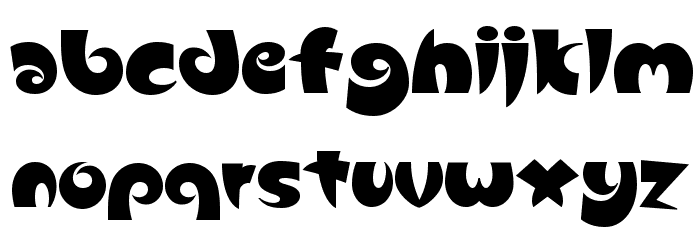 Slugfest NF Font LOWERCASE
