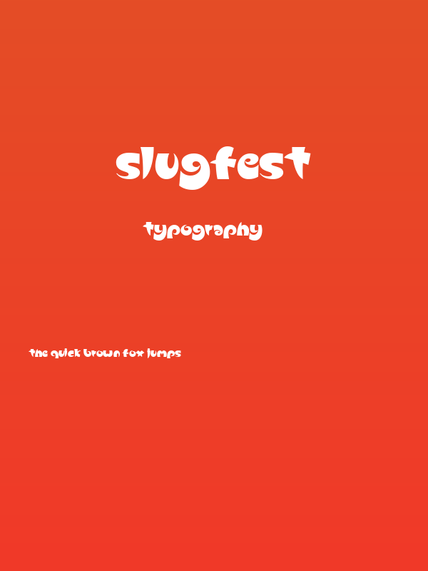Slugfest Poster