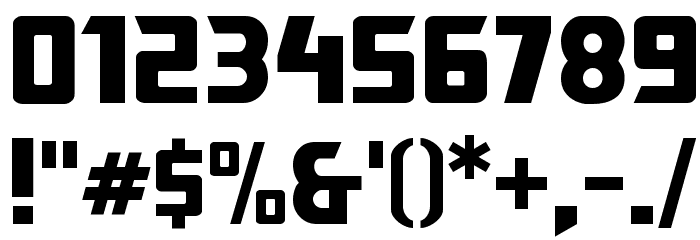 Slugterra Font OTHER CHARS