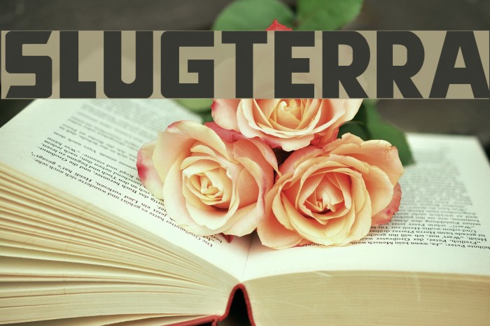 Slugterra Font examples