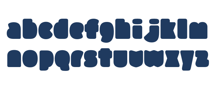 Slukoni Fat Lowercase