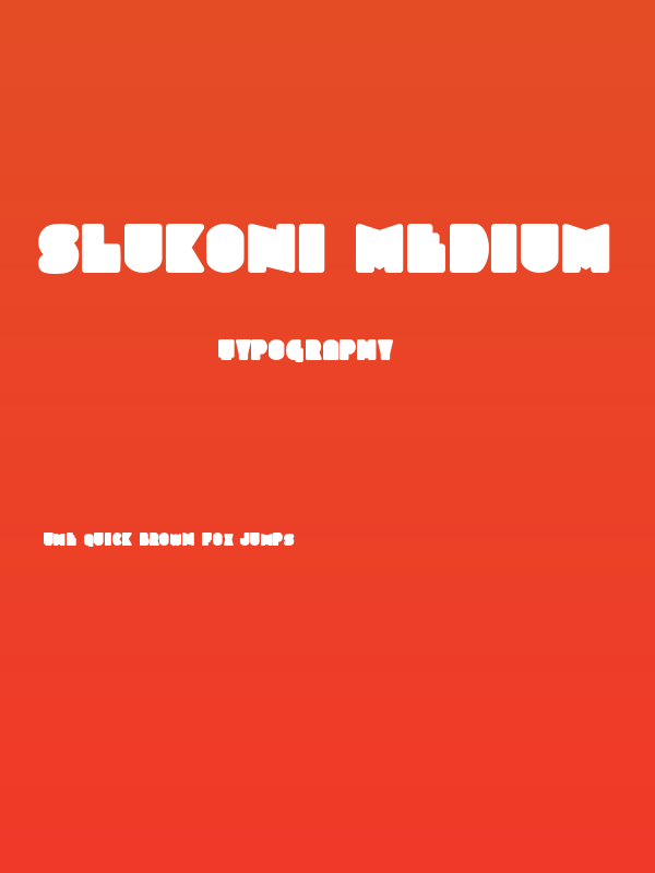 Slukoni Medium Poster