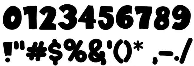 Slumber Dog Font OTHER CHARS