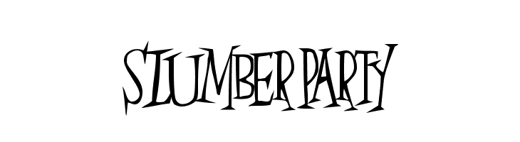 SlumberParty  नि: शुल्क फ़ॉन्ट्स डाउनलोड