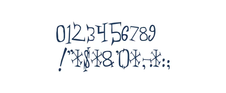 SlumberParty Font OTHER CHARS