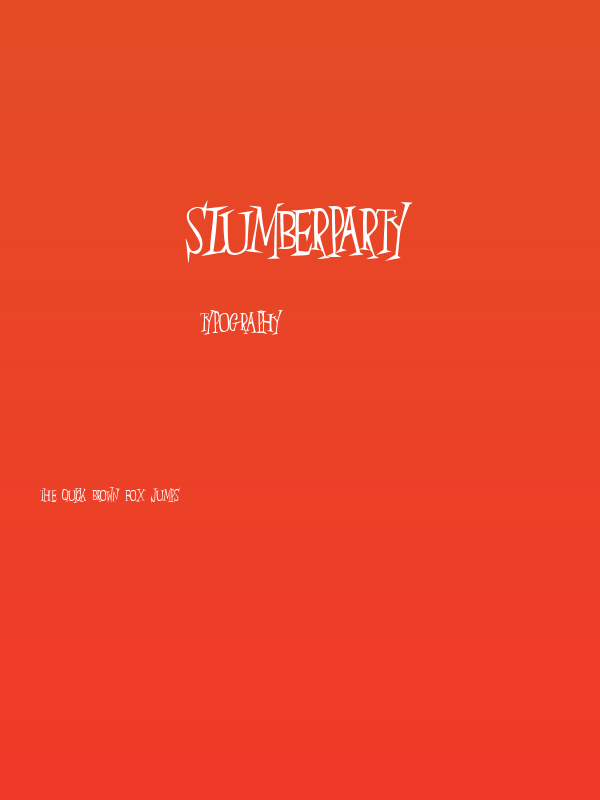 SlumberParty Poster