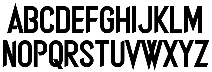 Slumber's Weight Font LOWERCASE