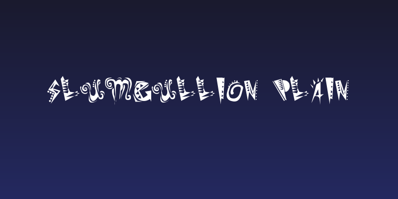 Slumgullion Plain Social Header