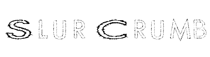 Slur Crumb  Descarca Fonturi Gratis
