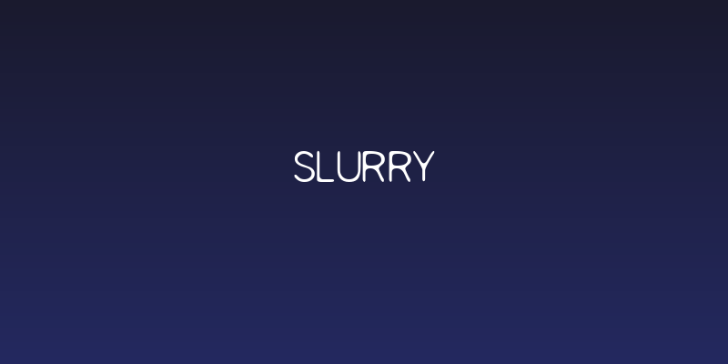 Slurry Social Header