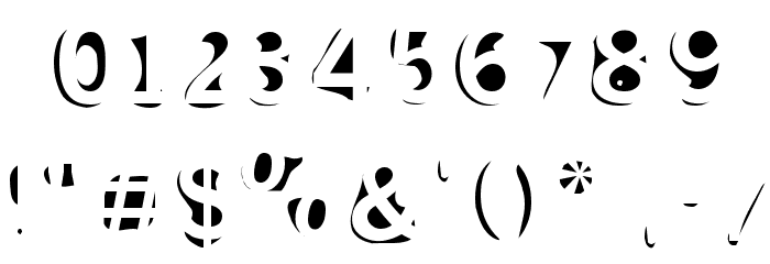 Slushfaux Union Font OTHER CHARS