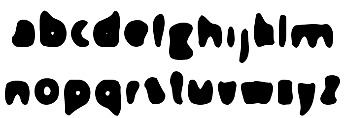 Slushfaux Font LOWERCASE