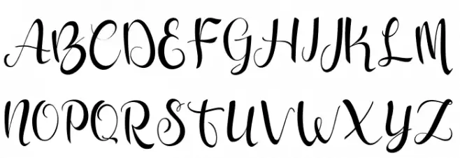 sleeper Schriftart Groß