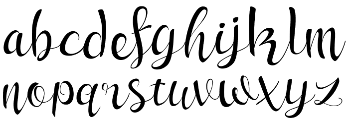 sleeper Font LOWERCASE