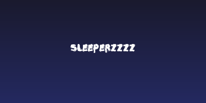 sleeperzzzz Social Header