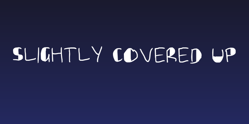 slightly covered up Social Header