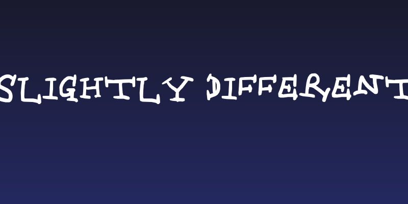 slightly different Social Header