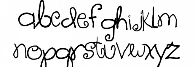 sloppy フォント 大文字