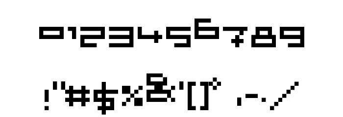 sloth Regular Font OTHER CHARS