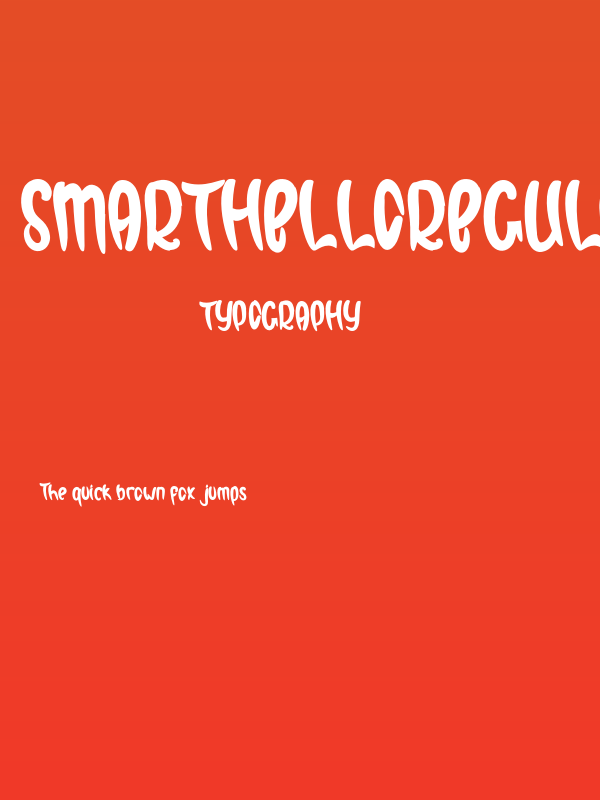 SMARTHELLORegular Poster