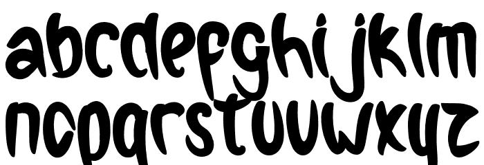 SMARTHELLORegular Font LOWERCASE