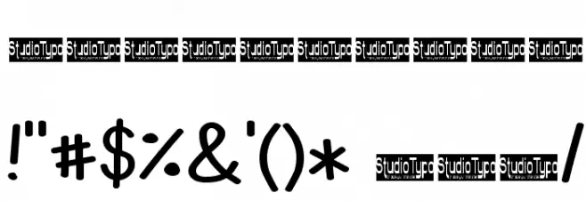 SMARTK0D Font OTHER CHARS