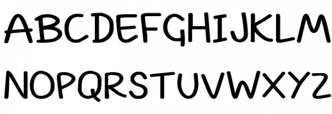 SMARTK0D Schriftart Groß