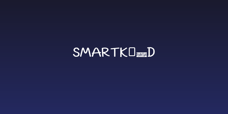SMARTK0D Social Header