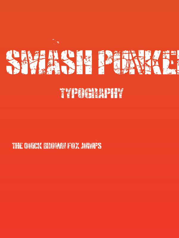 SMASH PUNKERS Poster